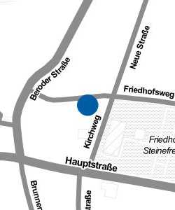 Vorschau: Karte von Friedhofsweg