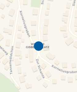 Vorschau: Karte von Wilhelm Gisbertz Platz