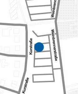 Vorschau: Karte von P1 - Weinbrennerstraße