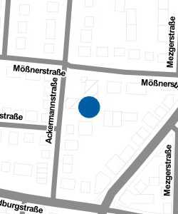 Vorschau: Karte von Evang. Kindergarten Ackermannstraße 39