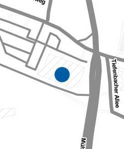 Vorschau: Karte von Rewe-Supermarkt Lippoldstraße