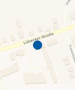 Vorschau: Karte von Vereinigte Stadtwerke GmbH, Kundenzentrum Bad Oldesloe