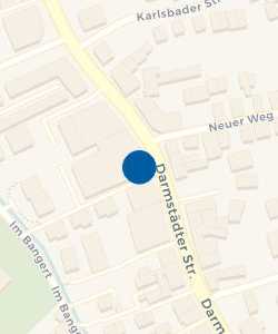 Vorschau: Karte von Haarfabrik Bensheim