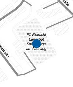 Vorschau: Karte von FC Eintracht Landshut Sportanlage am Auerweg
