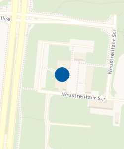 Vorschau: Karte von Betrieb für Bau und Liegenschaften M-V Geschäftsbereich Neubrandenburg