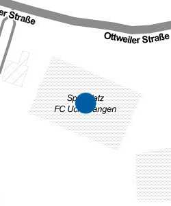 Vorschau: Karte von Sportplatz FC Uchtelfangen
