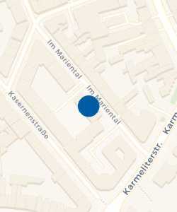 Vorschau: Karte von Polizei Aachen - Polizeiinspektion 1, Polizeiwache West
