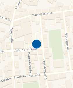 Vorschau: Karte von Weiherstraße