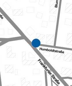 Vorschau: Karte von Frankfurter Straße / Humboldtstraße