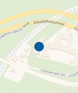 Vorschau: Karte von eva:lino Kita Leonberger Straße