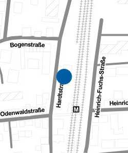 Vorschau: Karte von Heidelberg-Kirchheim/Rohrbach