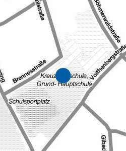 Vorschau: Karte von Kreuzbergschule, Grund- Hauptschule