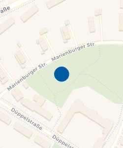 Vorschau: Karte von Fußballplatz Marienburger Straße