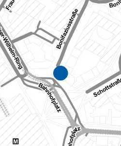 Vorschau: Karte von HBF / Bonifaziusstraße