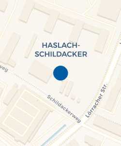 Vorschau: Karte von Bedarfsorientierte Erstaufnahmestelle - Lörracher Straße
