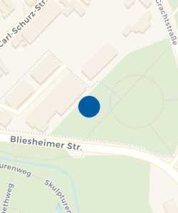 Vorschau: Karte von Bouleplatz am Stadtgarten