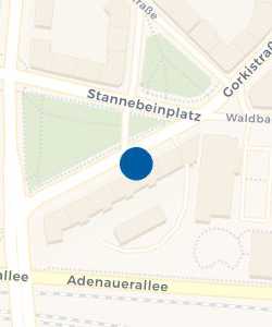 Vorschau: Karte von Haltestelle Stannebeinplatz