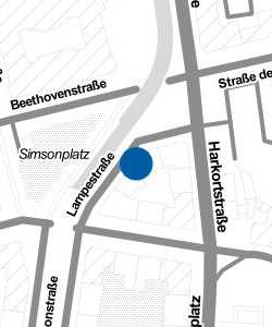 Vorschau: Karte von Zahnarztpraxis im Musikviertel, Gudrun Schwandt