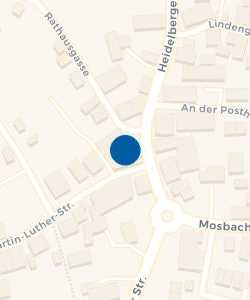 Vorschau: Karte von Marktplatz Neckarelz