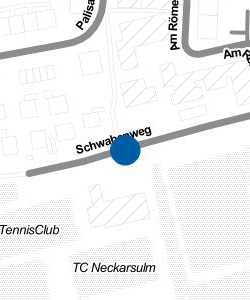 Vorschau: Karte von Parkplatz vor Tennisplatz