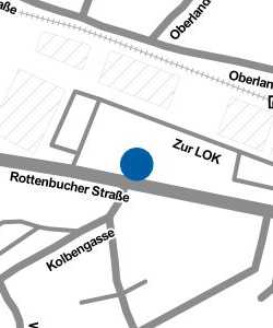 Vorschau: Karte von Postfiliale im Getränkemarkt Oberammergau