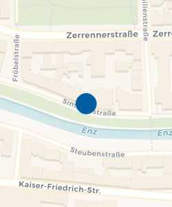 Vorschau: Karte von Ärztecentrum Simmlerstraße