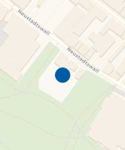 Vorschau: Karte von Kinder- und Familienzentrum Neustadtswall