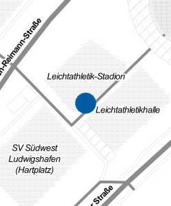 Vorschau: Karte von Sportpark Südwest
