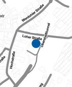 Vorschau: Karte von Parkplatz Oberstadttunnel