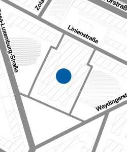 Vorschau: Karte von Volksbühne am Rosa-Luxemburg-Platz
