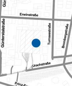 Vorschau: Karte von Freiwillige Feuerwehr Freiburg Abteilung 01 - Oberstadt Abteilung 07 - Wiehre