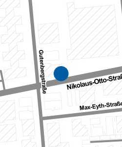 Vorschau: Karte von Treiber Spezialitäten Bäckerei Konditorei Filiale Gutenbergstr.