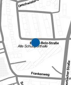 Vorschau: Karte von Alte Schulsporthalle