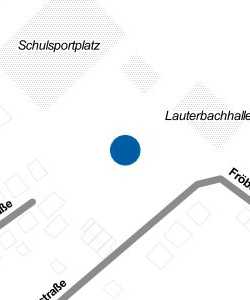 Vorschau: Karte von Kindergarten und Grundschule Lauterbach