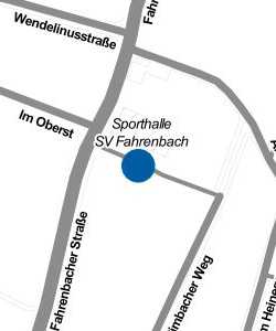 Vorschau: Karte von Parkplatz SV Fahrenbach
