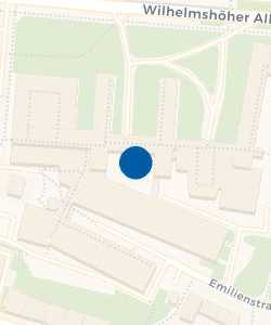 Vorschau: Karte von Universität Kassel, Standort Wilhelmshöher Allee
