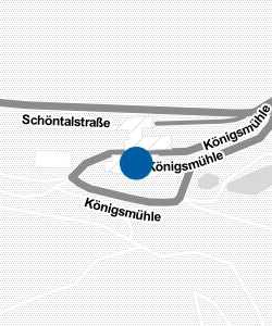 Vorschau: Karte von Lebensgemeinschaft Königsmühle