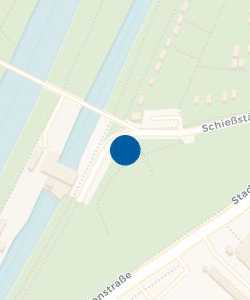 Vorschau: Karte von SWA Carsharing - TC Schießgraben - Temporär