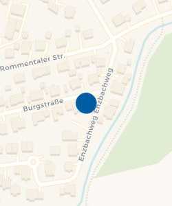 Vorschau: Karte von Landgasthof Rommentaler Burgstüble