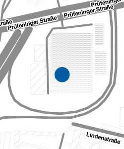 Vorschau: Karte von Städtische Sportanlage Prüfeninger Straße