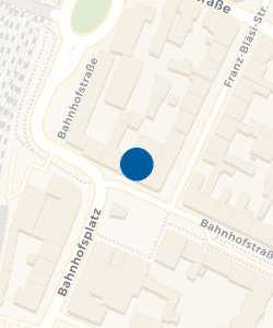 Vorschau: Karte von AOK Baden-Württemberg - KundenCenter Bruchsal