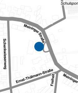 Vorschau: Karte von Bistro Bahnhof Ost