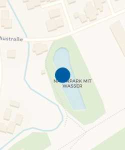 Vorschau: Karte von Naturpark mit Wasser