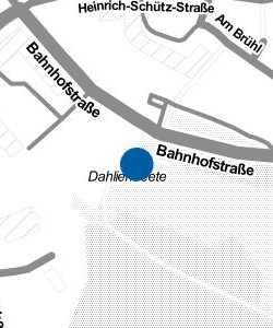 Vorschau: Karte von Dahlienbogen Bad Köstritz
