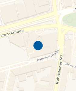 Vorschau: Karte von Crowne Plaza Heidelberg City Centre