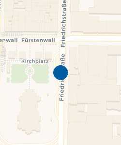 Vorschau: Karte von Q-Park Kirchplatz Tiefgarage