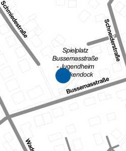 Vorschau: Karte von Jugendhaus Trockendock