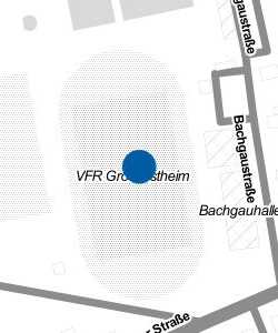 Vorschau: Karte von Bachgaustadion