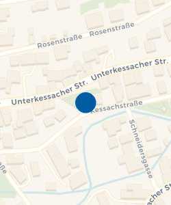 Vorschau: Karte von Mühlplatz Oberkessach