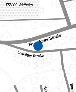 Vorschau: Karte von VR Bank Main-Kinzig-Büdingen eG, SB-Stelle Wirtheim